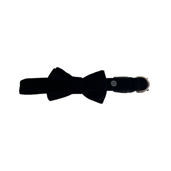 Max Bone Velvet Bow Tie - Picture 1 of 3